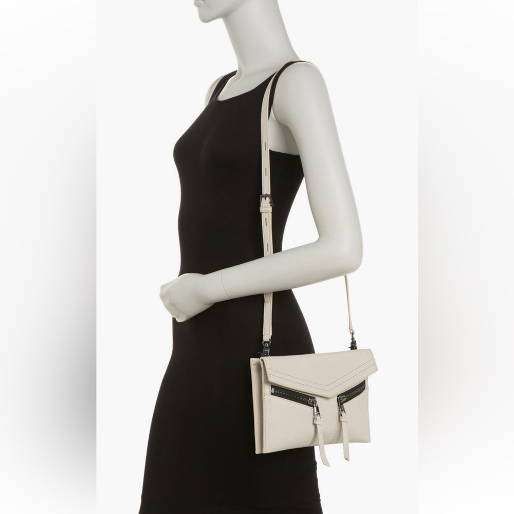 NWT Botkier Yellow Leather Clutch/Crossbody Bag - Picture 8 of 8